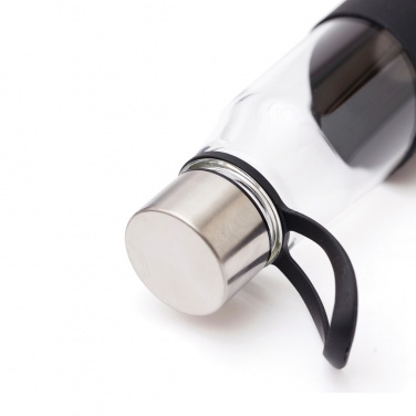 Logo trade promotional merchandise picture of: VINGA Lean Glass Water Bottle