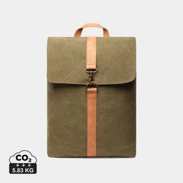 Logotrade corporate gifts photo of: VINGA Bosler backpack GRS recycled canvas