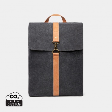 Logotrade promotional giveaway image of: VINGA Bosler backpack GRS recycled canvas