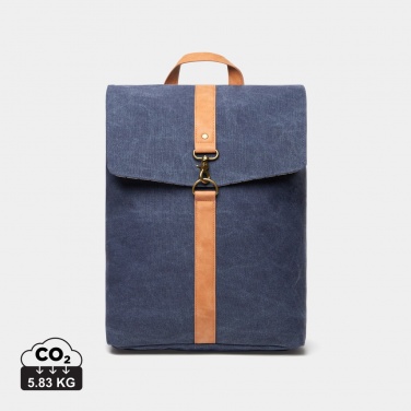 Logo trade advertising products picture of: VINGA Bosler backpack GRS recycled canvas