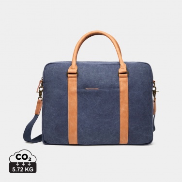 Logotrade corporate gift image of: VINGA Bosler RCS recycled canvas computer bag