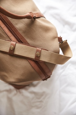 Logo trade promotional items picture of: VINGA Sloane RCS RPET weekender bag