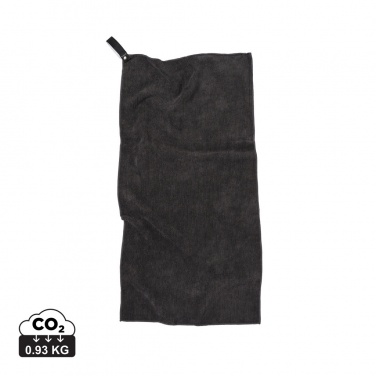 Logo trade promotional giveaways picture of: VINGA GRS RPET active dry towel 40 x 80cm