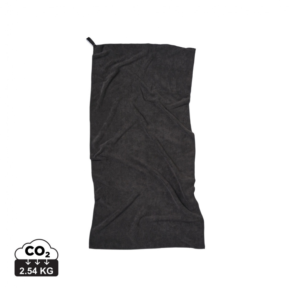 Logo trade promotional merchandise image of: VINGA GRS RPET active dry towel 140 x 70cm