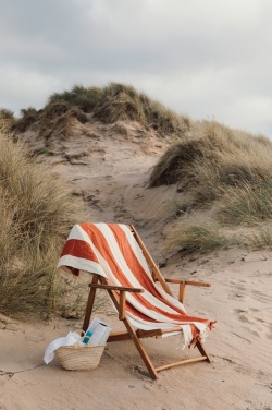 Logo trade business gifts image of: VINGA Valmer beach towel
