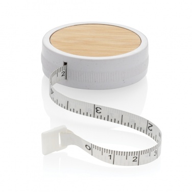 Logotrade promotional product image of: RCS recycled plastic & bamboo tailor tape