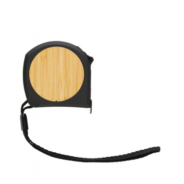 Logo trade promotional giveaways image of: RCS recycled plastic bamboo tape 5M/19mm