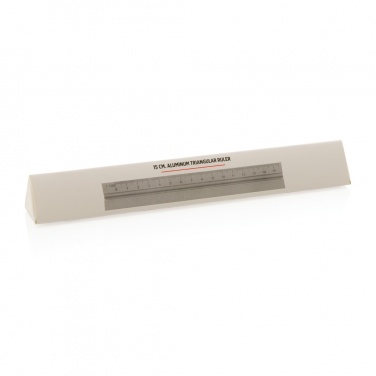 Logotrade corporate gifts photo of: 15cm. Aluminum triangular ruler