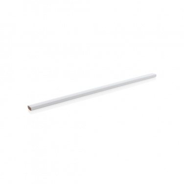 Logo trade promotional merchandise picture of: 25cm wooden carpenter pencil