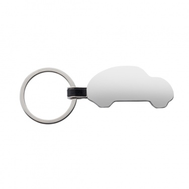 Logo trade advertising product photo of: RCS recycled zinc alloy car keyring