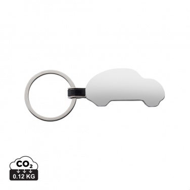 Logotrade promotional giveaways photo of: RCS recycled zinc alloy car keyring