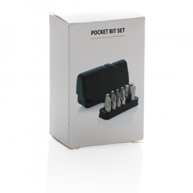 Logo trade promotional items image of: Pocket bit set 13 pcs