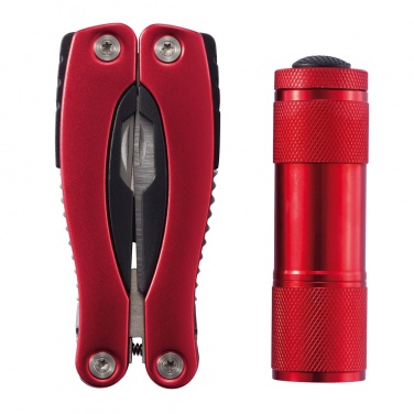Logotrade advertising product image of: Multitool and torch set