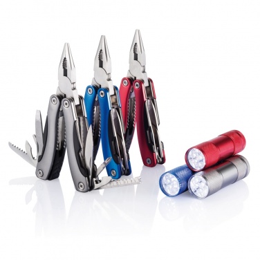 Logo trade corporate gifts image of: Multitool and torch set