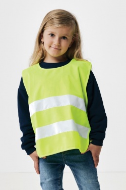 Logotrade promotional giveaway picture of: GRS recycled PET high-visibility safety vest 3-6 years