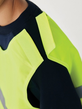 Logo trade promotional item photo of: GRS recycled PET high-visibility safety vest 7-12 years