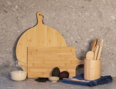 Logotrade promotional giveaway picture of: Ukiyo bamboo round serving board