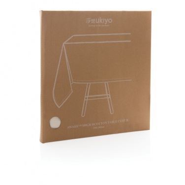 Logo trade corporate gift photo of: Ukiyo Aware™ 180gr rcotton table cloth 250x140cm