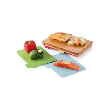Logotrade promotional item image of: Cutting board with 4pcs hygienic boards
