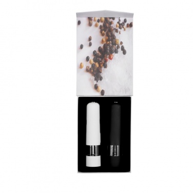 Logo trade advertising product photo of: Electric pepper and salt mill set