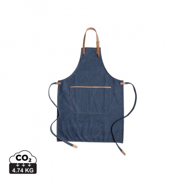 Logo trade promotional products image of: Deluxe canvas chef apron