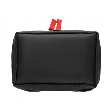Logotrade promotional gift picture of: RCS recycled nubuck PU pouch  first aid set
