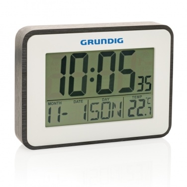 Logotrade promotional gift image of: Grundig weatherstation alarm and calendar