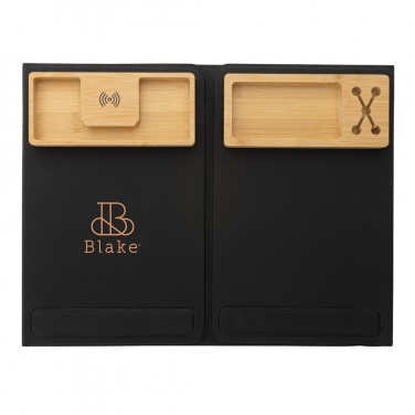 Logo trade corporate gifts picture of: Impact AWARE RPET Foldable desk organizer with laptop stand