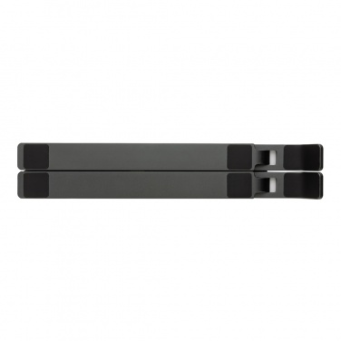 Logo trade promotional products image of: Terra RCS recycled aluminium universal laptop/tablet stand