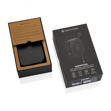 Logo trade corporate gifts picture of: Urban Vitamin Saratoga 5 in 1 universal charger