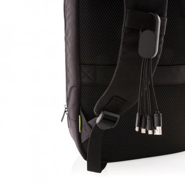 Logotrade business gifts photo of: 4-in-1 cable with carabiner clip