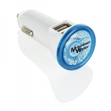 Logotrade promotional giveaway image of: Powerful dual port car charger