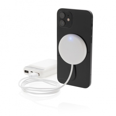 Logo trade promotional gift photo of: 5W magnetic wireless charger