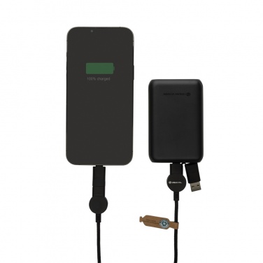 Logotrade promotional merchandise photo of: Oakland RCS recycled plastic 6-in-1 fast charging 45W cable