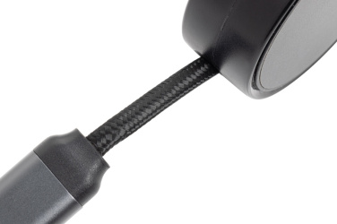 Logotrade advertising product image of: Terra RCS recycled aluminium retractable 6 in 1 cable