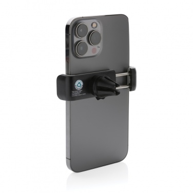 Logo trade corporate gifts image of: Acar RCS recycled plastic 360 degree car phone holder