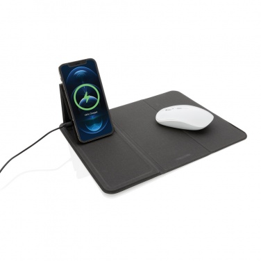 Logo trade promotional gifts image of: Artic Magnetic 10W wireless charging phonestand