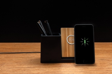 Logotrade business gift image of: Ontario RCS recycled plastic 10W wireless charger