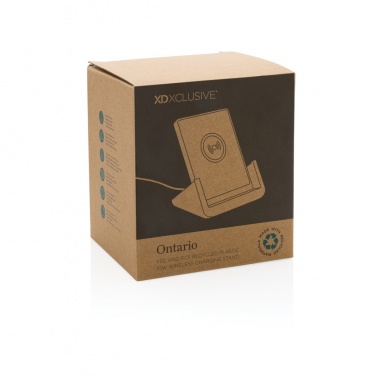 Logotrade promotional product picture of: Ontario  RCS recycled plastic 10W stand