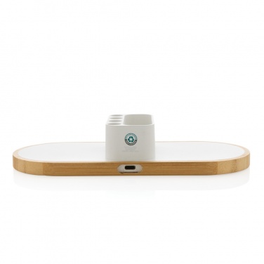 Logotrade corporate gift picture of: Ontario RCS rplastic 10W dual wireless