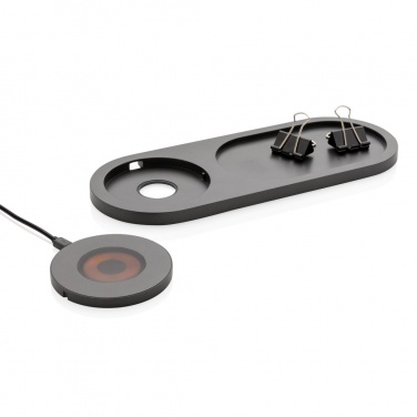 Logotrade business gifts photo of: Encore 10W wireless charging valet tray