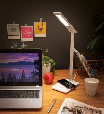 Logotrade promotional item picture of: 5W Wireless Charging Desk Lamp