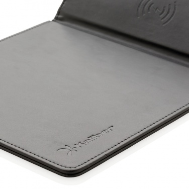 Logotrade promotional gift picture of: Mousepad with 5W wireless charging