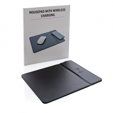 Logotrade promotional merchandise image of: Mousepad with 5W wireless charging