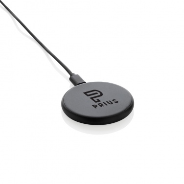 Logo trade promotional merchandise image of: Magnapad 15W RCS rplastic magnetic 3 in 1 charging pad