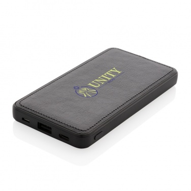 Logotrade promotional item picture of: Tusca 10.000 mAh PU powerbank