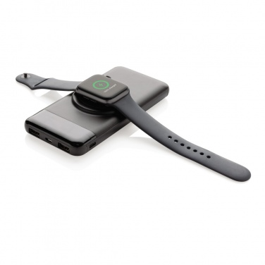 Logotrade promotional item picture of: 10.000 mah wireless powerbank with watch charger