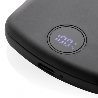 Logotrade promotional item image of: MagBoost RCS recycled plastic 5000 mah magnetic powerbank