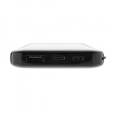 Logotrade promotional product image of: Lockhart RCS recycled plastic 10.000 with integrated cables