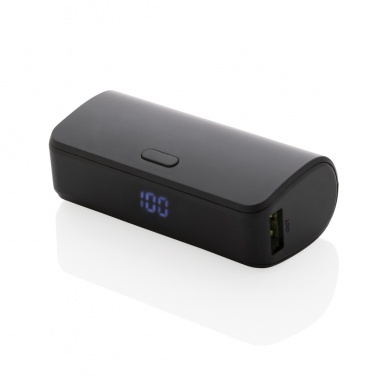 Logotrade promotional merchandise picture of: FlashCharge RCS rplastic 5000 mah fast charge powerbank